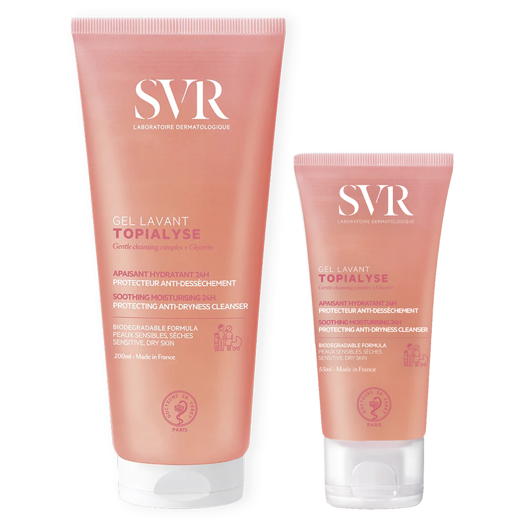 Gel Rửa Mặt SVR Làm Sạch Da Không Chứa Xà Phòng 55ml