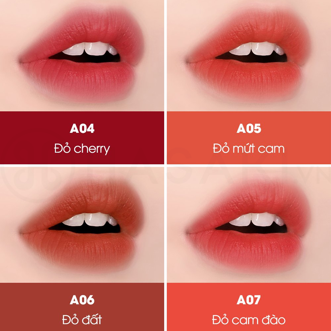 Son Kem Lì Black Rouge Air Fit Velvet Version 1 The Red 